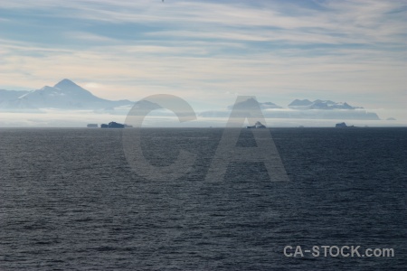 Adelaide island antarctica mountain water south pole.