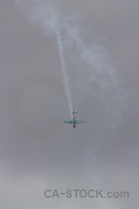 Airplane smoke gray.