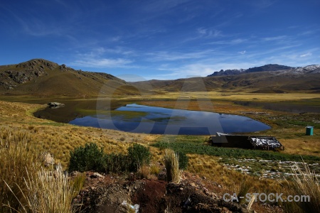 Altitude puno cloud reflection andes.
