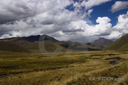 Andean explorer south america altitude cloud grass.