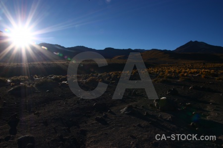 Andes atacama desert landscape sky chile.