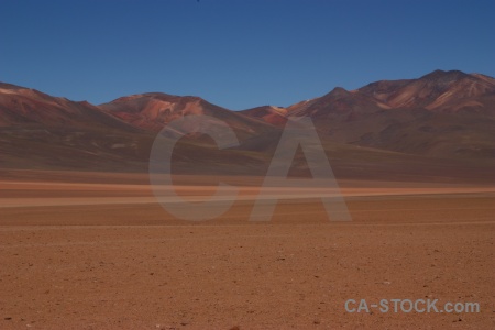 Andes siloli desert landscape mountain bolivia.