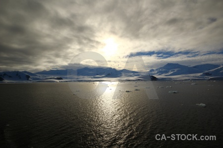 Antarctica antarctica cruise cloud sea snowcap.