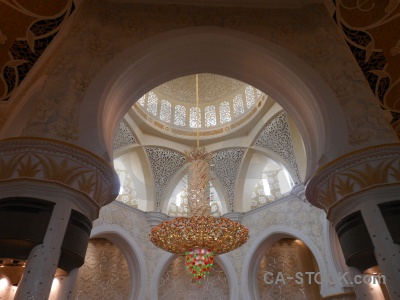 Arabic uae grand dome building.