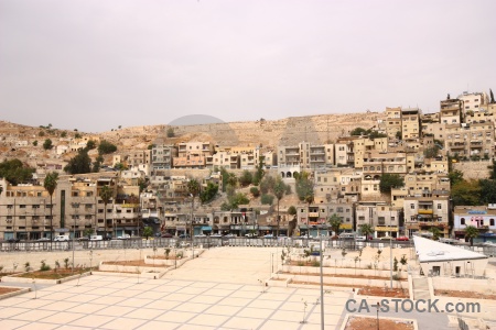 Archaeological middle east historic building jordan.