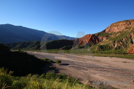 Argentina calchaqui valley river escoipe sky.