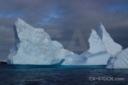 Argentine islands sky cloud iceberg sea.