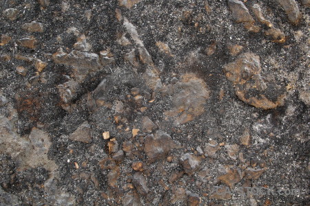 Ash burnt stone europe spain.