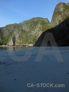 Asia cliff ko phi leh tropical sea.