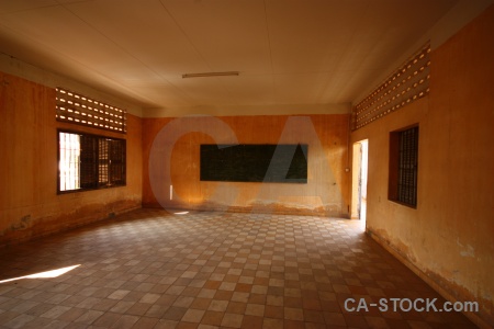 Asia inside tuol sleng genocide museum cambodia khmer rouge.