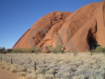 Australia rock cliff ayers uluru.