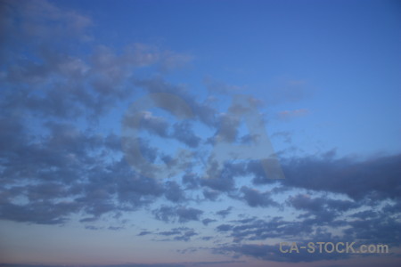 Blue sky cloud.