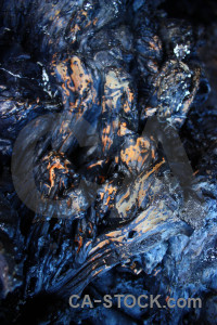 Blue volcanic texture.