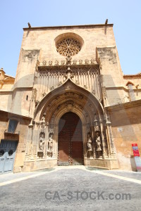 Brown entrance murcia iglesia catedral de santa maria building.