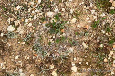 Brown green stone texture gravel.