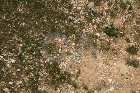 Brown green texture stone gravel.