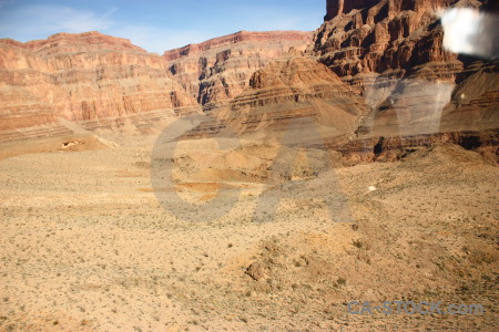 Brown landscape rock desert mountain.
