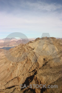 Brown landscape rock mountain desert.
