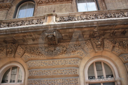 Brown ornate building.
