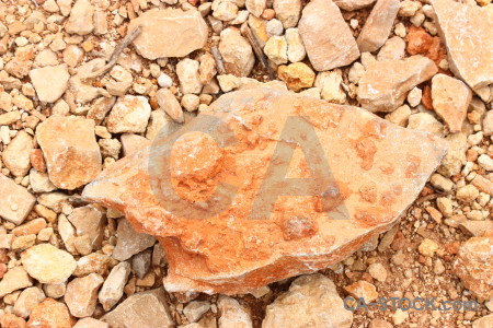 Brown rock stone orange texture.
