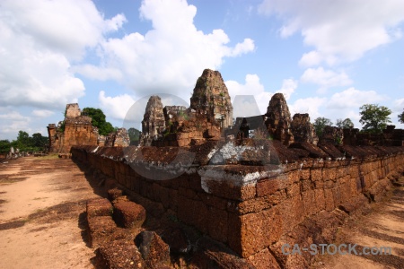 Buddhism cambodia tree asia brick.