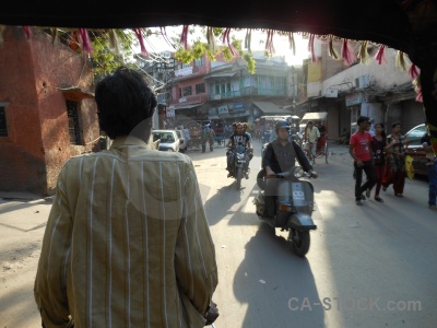 Building person delhi moped new.