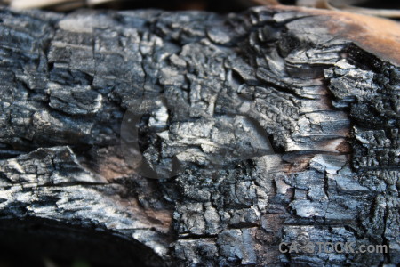 Burnt wood texture.