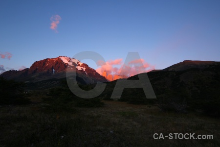 Chile cloud sunset south america sky.