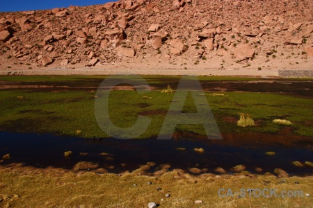 Chile rock water altitude atacama desert.
