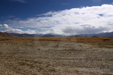 China tibet arid friendship highway mountain.