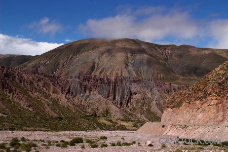 Cliff andes sky altitude argentina.