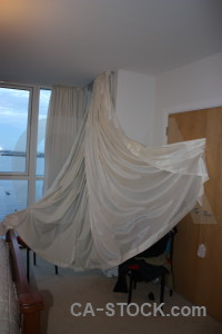 Cloth curtain object.