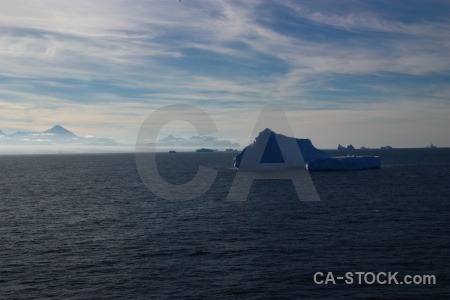 Cloud adelaide island mountain antarctica cruise.