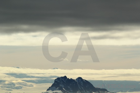 Cloud antarctica cruise antarctic peninsula mountain marguerite bay.