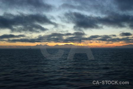 Cloud antarctica cruise water sunset antarctic peninsula.