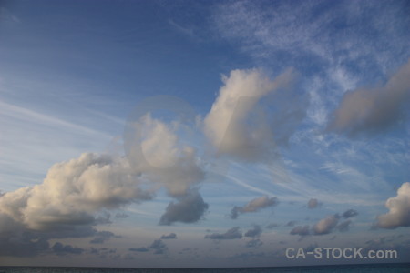 Cloud blue sky.