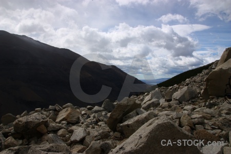 Cloud chile patagonia mountain rock.