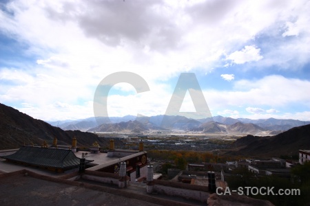 Cloud china gambo utse tibet drepung monastery.
