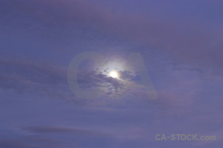 Cloud sky moon.
