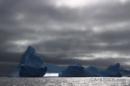 Cloud wilhelm archipelago sea water iceberg.
