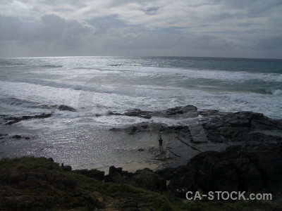 Coast landscape.