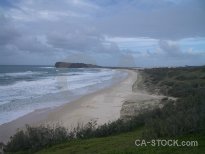 Coast landscape.