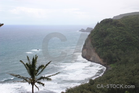 Coast white landscape.