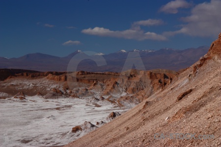 Cordillera de la sal cloud san pedro atacama desert valley of the moon.