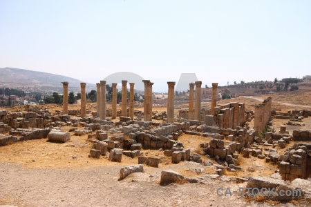 Corinthium asia archaeological gerasa historic.