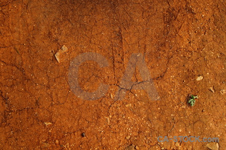 Crack texture brown soil orange.
