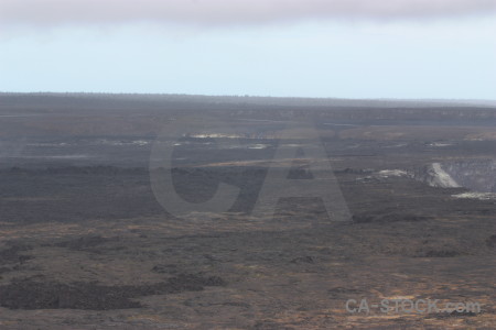 Crater volcanic landscape white.
