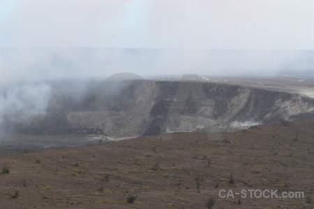 Crater white landscape volcanic.