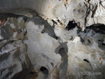 Cueva de las calaveras texture rock europe cave.