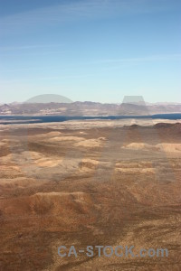 Desert mountain landscape brown.